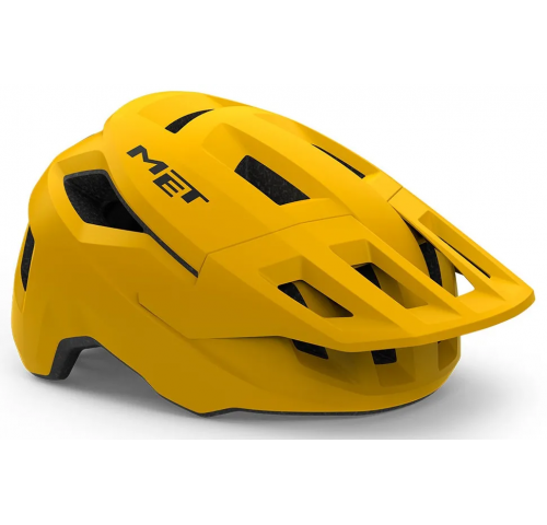 Шолом MET SHELTER  M ( 56-58 ) вогняно-жовтий/мат