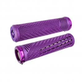 Гріпси ODI CF Grip v2.1 Lock-On Cosmic Purple/Pearl w/PurpleClamp Гріпси ODI CF Grip v2.1 Lock-On Cosmic Purple/Pearl w/PurpleClamp