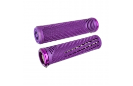 Гріпси ODI CF Grip v2.1 Lock-On Cosmic Purple/Pearl w/PurpleClamp Гріпси ODI CF Grip v2.1 Lock-On Cosmic Purple/Pearl w/PurpleClamp