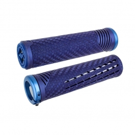 Гріпси ODI CF Grip v2.1 Lock-On Sapphire/Blue w/MtBlueClamp Гріпси ODI CF Grip v2.1 Lock-On Sapphire/Blue w/MtBlueClamp
