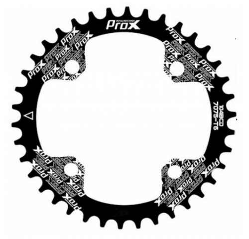 Зірка для шатуна ProX WIDE 104BCD 38 T чорний