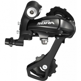Задній перемикач Shimano RD-R3000-GS, SORA, 9шв, чорний Задній перемикач Shimano RD-R3000-GS, SORA, 9шв, чорний