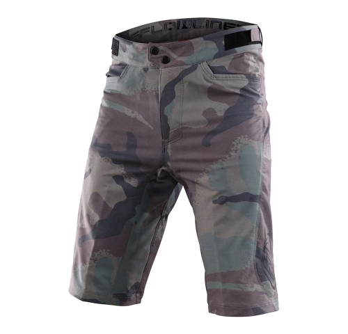 Велошорти TLD FLOWLINE SHORT SHELL Camo [Woodland] 36
