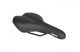 Сідло ONRIDE Stay, сталеві рамки, 278x175 мм, Memory Foam, чорний
