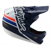Вело шолом фулфейс TLD D3 Fiberlite [Silhouette navy/White] размер S