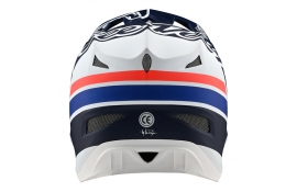 Вело шолом фулфейс TLD D3 Fiberlite [Silhouette navy/White] размер S