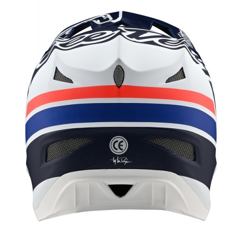Вело шолом фулфейс TLD D3 Fiberlite [Silhouette navy/White] размер S