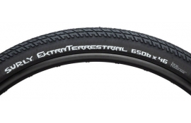 Покришка Surly ExtraTerrestrial 650b x 46, Tubeless, Folding, чорна, 60tpi