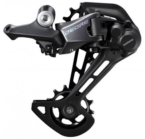 Перемикач задній 12 швидк. max-51T під болт чорний SHIMANO Deore RD-M6100 довга лапка