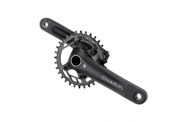 Комплект шатунів PROWHEEL CHARM-FD04S-TT, (11S/10S/9S), 170mm, 34T black
