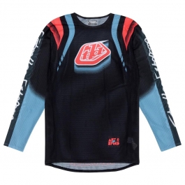 Мото джерсі TLD SE PRO AIR JERSEY; SWARM [BLACK / SMOKE] XXL