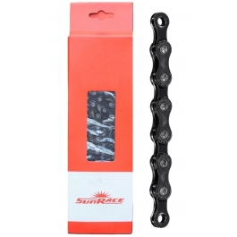 Ланцюг SunRace CNM84 B Black 8 швидкостей, 116 ланок, із замком