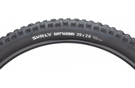 Покришка Surly Dirt Wizard Tire - 29 x 2.6, Tubless, Folding, чорна, 60tpi Покришка Surly Dirt Wizard Tire - 29 x 2.6, Tubless, Folding, чорна, 60tpi
