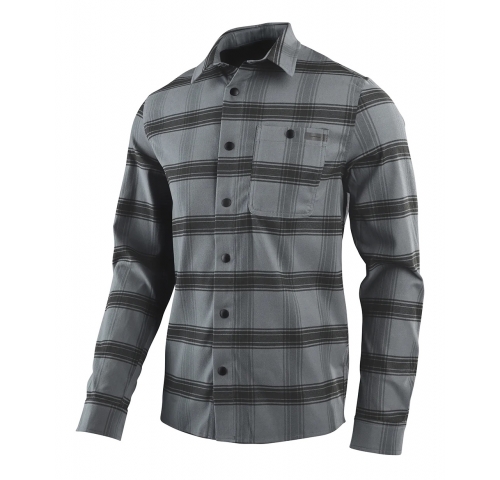 Рубашка TLD GRIND FLANNEL STRIPE [CARBON] SM