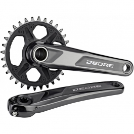 Шатуни Shimano FC-M6120 Deore, Hollowtech II 170мм, 32Т Шатуни Shimano FC-M6120 Deore, Hollowtech II 170мм, 32Т