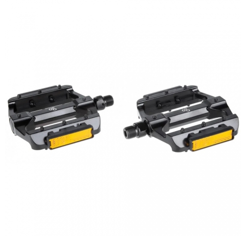 Педалі ONRIDE Jump 20, алюміній (100x100) кульки, чорна Педалі ONRIDE Jump 20, алюміній (100x100) кульки, чорна