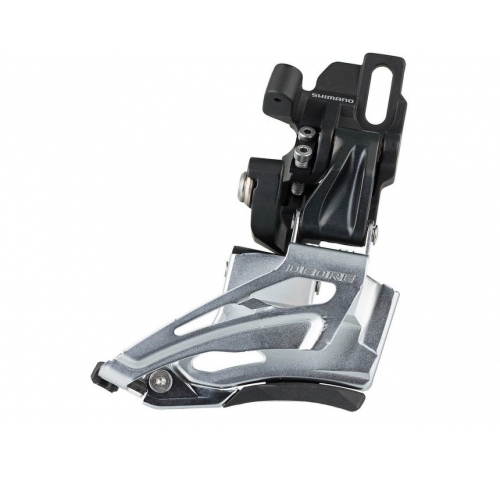 Перемикач передній Shimano FD-M618-H, DEORE 2X10, DOWN-SWING, DUAL-PULL, хомут Перемикач передній Shimano FD-M618-H, DEORE 2X10, DOWN-SWING, DUAL-PULL, хомут