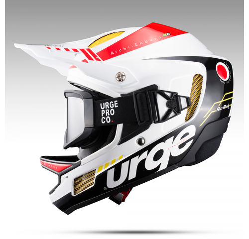 Шлем Urge Archi-Enduro RR +  бело-черный S (55-56см)