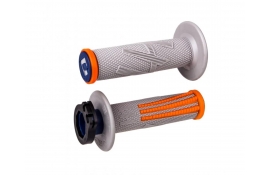 Мото гріпси ODI EMIG PRO MX V2 Lock-On Grip Gray/Orange Мото гріпси ODI EMIG PRO MX V2 Lock-On Grip Gray/Orange