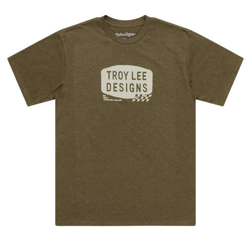 Футболка TLD SHORT SLEEVE TEE; STAMP OLIVE [HEATHER] S
