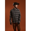 Рубашка TLD GRIND FLANNEL STRIPE [CARBON] LG