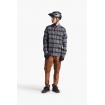 Рубашка TLD GRIND FLANNEL STRIPE [CARBON] LG