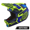 Вело шолом фулфейс TLD D3 Fiberlite Speedcode [YELLOW/BLUE] розмір S