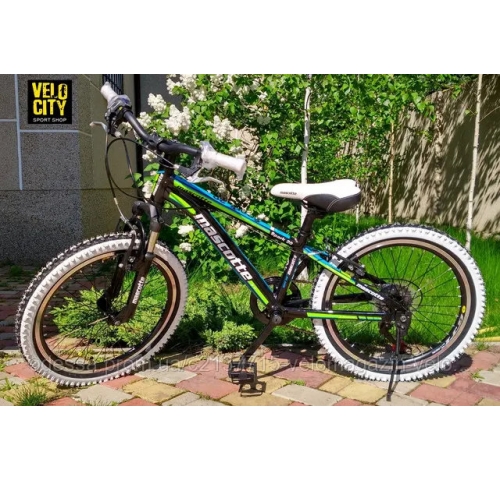 Велосипед Mascotte Spark-S 20 V green Велосипед Mascotte Spark-S 20 V green