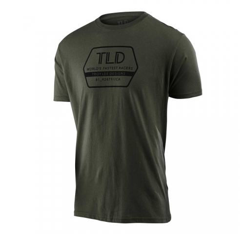 Футболка TLD Factory Tee [SURPLUS GREEN] розмір S