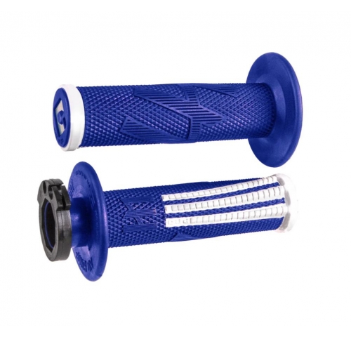 Мото гріпси ODI EMIG PRO MX V2 Lock-On Grip BLUE/White Мото гріпси ODI EMIG PRO MX V2 Lock-On Grip BLUE/White