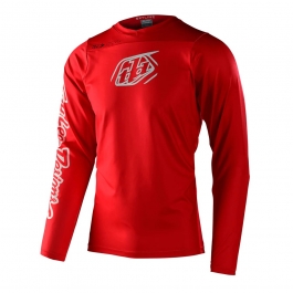 Джерсі TLD SKYLINE LS CHILL JERSEY [ICONIC FIERY RED] XL