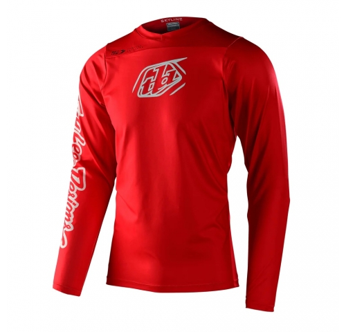Джерсі TLD SKYLINE LS CHILL JERSEY [ICONIC FIERY RED] XL