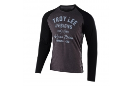 Футболка з довгим рукавом TLD Vintage Race Shop L/S Tee [CHARCOAL / BLACK] розмір XL