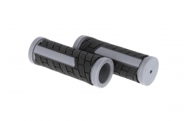 Ручки руля ONRIDE Tile, 92 мм, чорний/сірий Ручки руля ONRIDE Tile, 92 мм, чорний/сірий