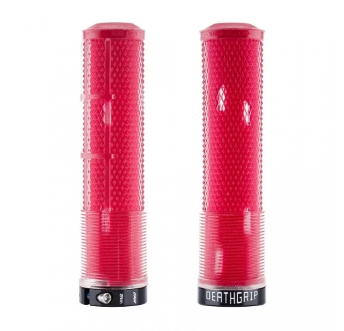 Гріпси DMR DeathGrip2 Thick Flangeless [Clear Red]