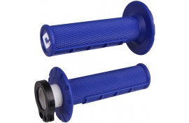 Мото гріпси ODI HALF-WAFFLE MX V2 Lock-On BLue Мото гріпси ODI HALF-WAFFLE MX V2 Lock-On BLue