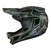 Вело шолом фуллфейс TLD D4 Mips Carbon, [GRAPH GRAY / GREEN] M