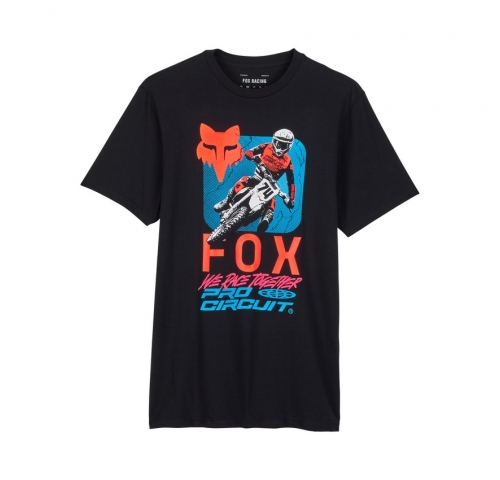 Футболка FOX X PRO CIRCUIT PREMIUM TEE [Black]  M