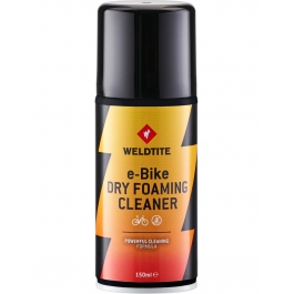 Очищувач електровелосипедів Weldtite 03912 e-BIKE DRY FOAMING CLEANER, суха піна, аерозоль 150мл