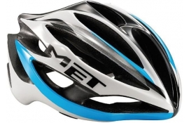 Шолом MET Stradivarius cyan / black / white 54-58