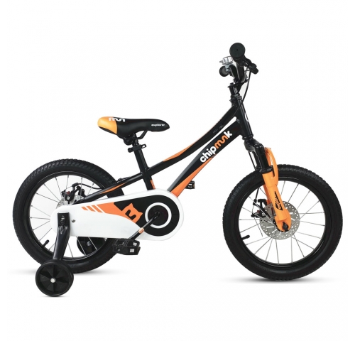 Велосипед детский RoyalBaby Chipmunk EXPLORER 16", OFFICIAL UA, черный