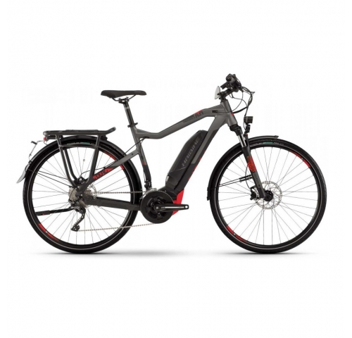 Электровелосипед Haibike SDURO Trekking 8.0 men 500Wh 20 s. XT 28", рама L,черно-титан-красный, 2020