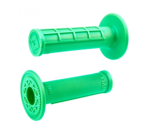 Мото гріпси ODI Ruffian MX 1/2 Waffle Single-Ply, FLO-Green