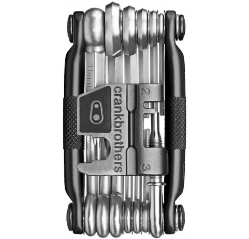 Мультитул Crankbrothers M19, 2/2.5/3/4/5/6/8мм, T10/Т25, Phillips #1/2, flat #2, ключі для спиць, ви