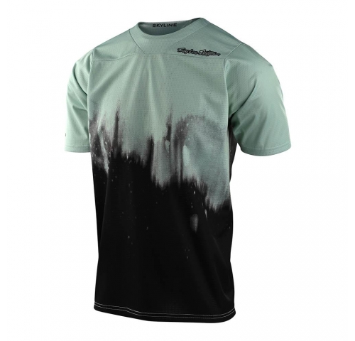 Джерсі TLD Skyline S/S Jersey, [DIFFUZE SMOKE GREEN / BLACK], розмір L