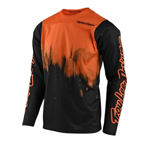 Джерсі TLD Skyline L/S Jersey, [DIFFUZE TANGELO / BLACK], розмір L