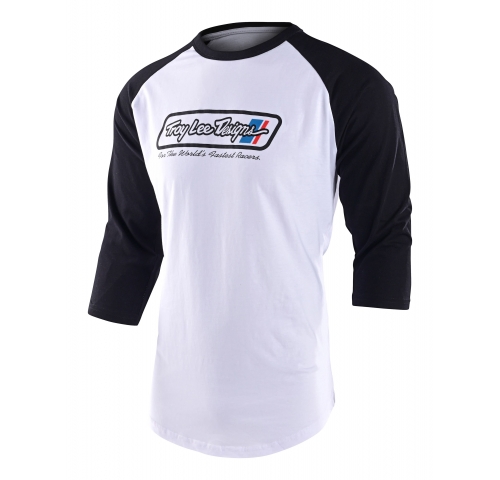 Реглан TLD GO FASTER RAGLAN; WHITE / BLACK XL