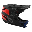 Вело шолом фуллфейс TLD D4 Carbon [Freedom 2.0 Black/Red] розмір XL