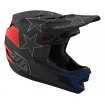 Вело шолом фуллфейс TLD D4 Carbon [Freedom 2.0 Black/Red] розмір XL