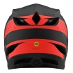 Вело шолом фуллфейс TLD D4 Carbon [Freedom 2.0 Black/Red] розмір XL
